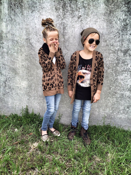 Beau hudson clearance leopard sweater